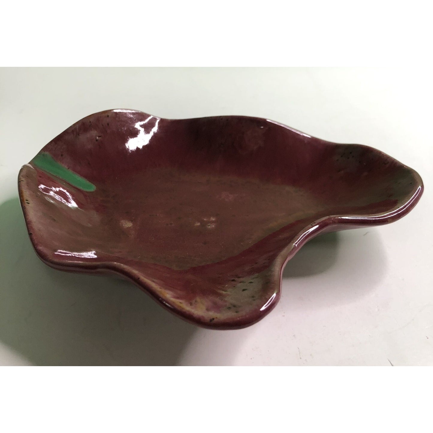 Rare Vintage Pinewood Pottery ASHTRAY TRINKET TRAY By EDITH HARWELL Fairhope AL
