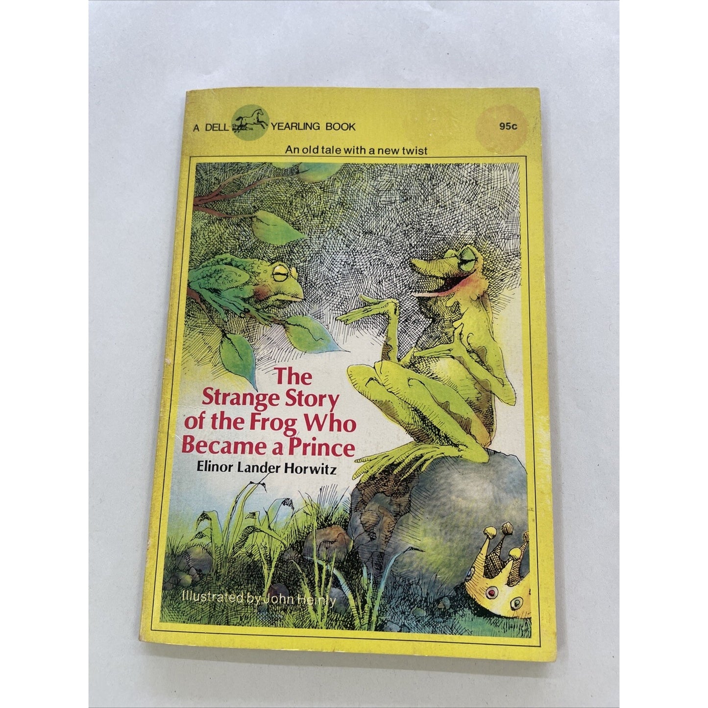 The Strange Story Of The Frog Who Became A Prince By Elinor Lander (PB, 1971)