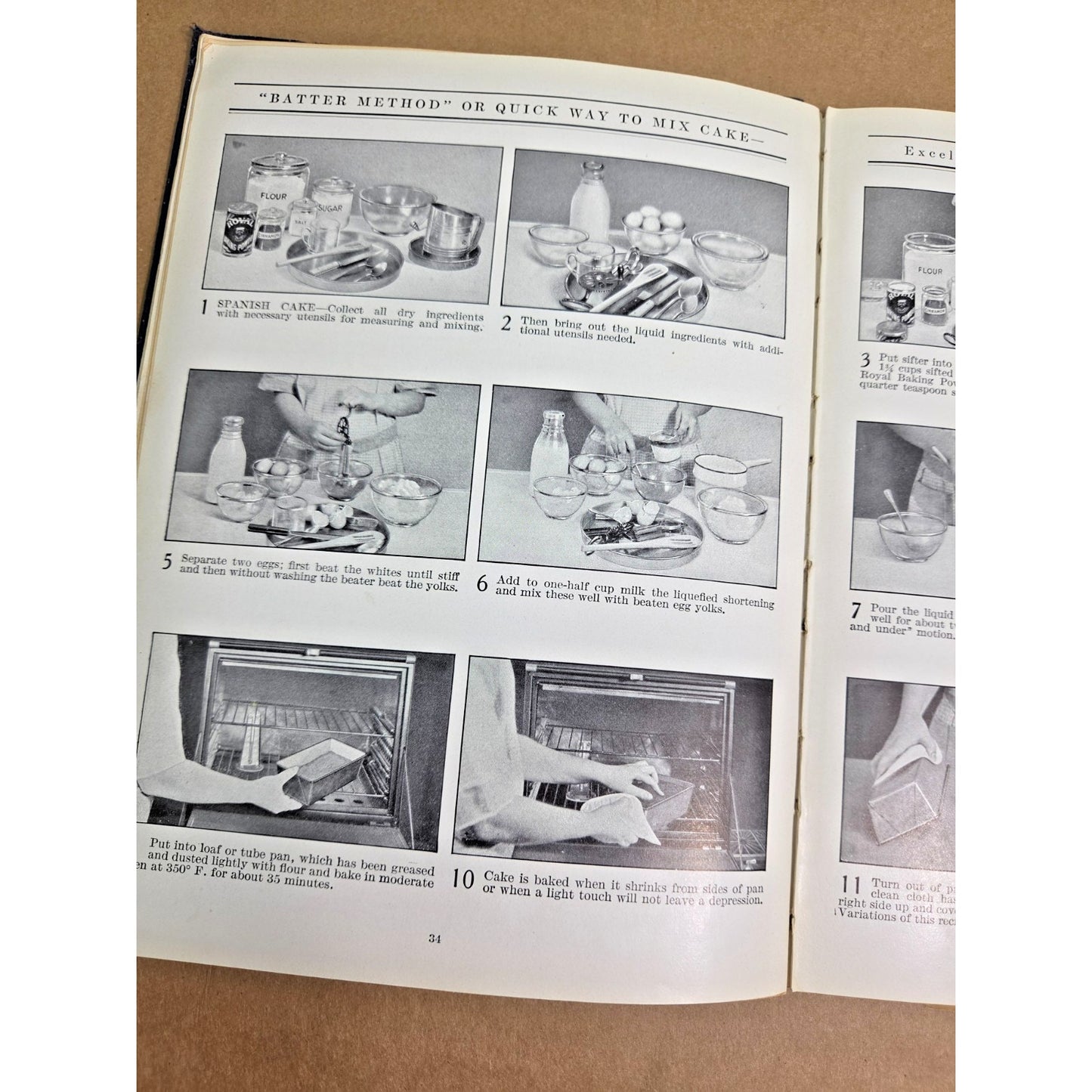 1929 Any One Can Bake Cookbook - Royal Baking Powder Co. - Vintage Art Deco