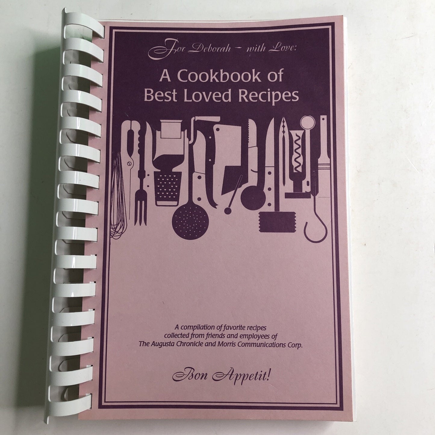 Vintage Cookbook Of Best Loved Recipes 1995 Pearson Augusta Chronicle Morris Com