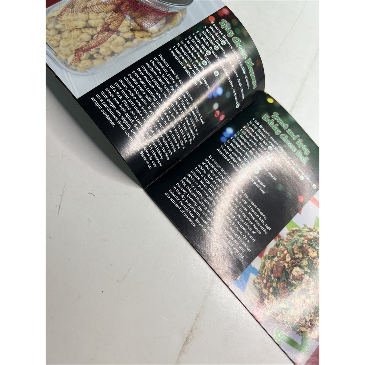 VTG 2014 Braum's Holiday Recipes Mini Cookbook Booklet Christmas Entertaining