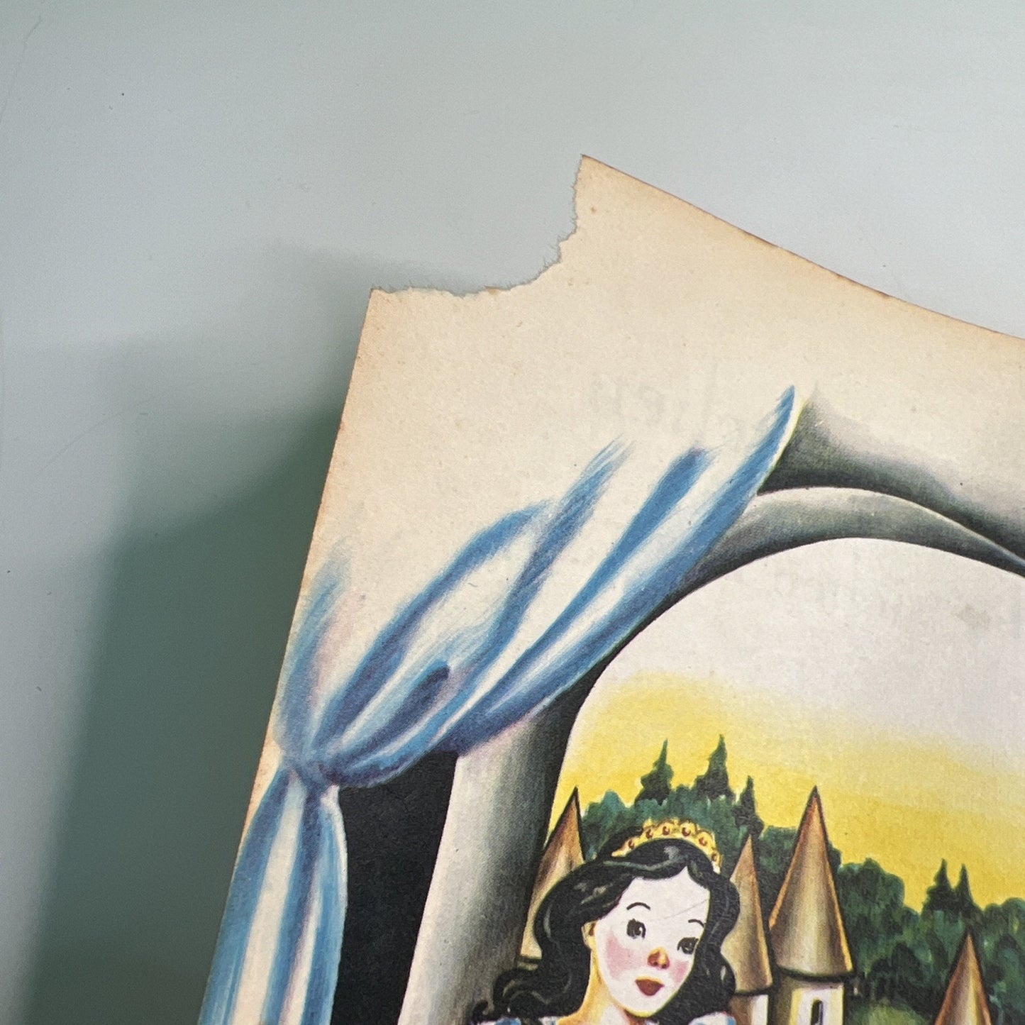 Vtg Schneewitchen und die sieben Zwerge Sweden Swedish Snow White & 7 Dwarves PB