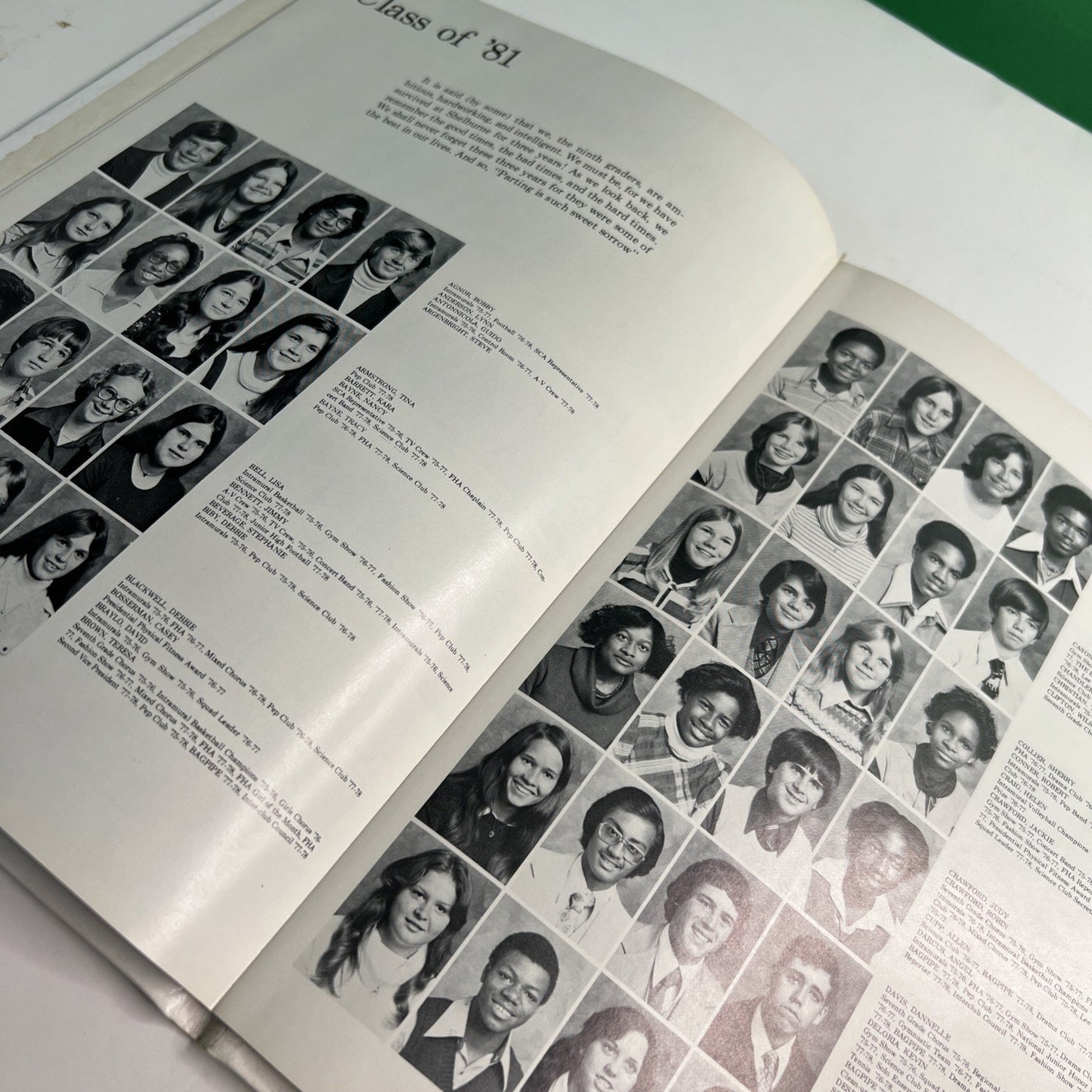 1977-78 The Highlander Shelburne Junior High School Yearbook