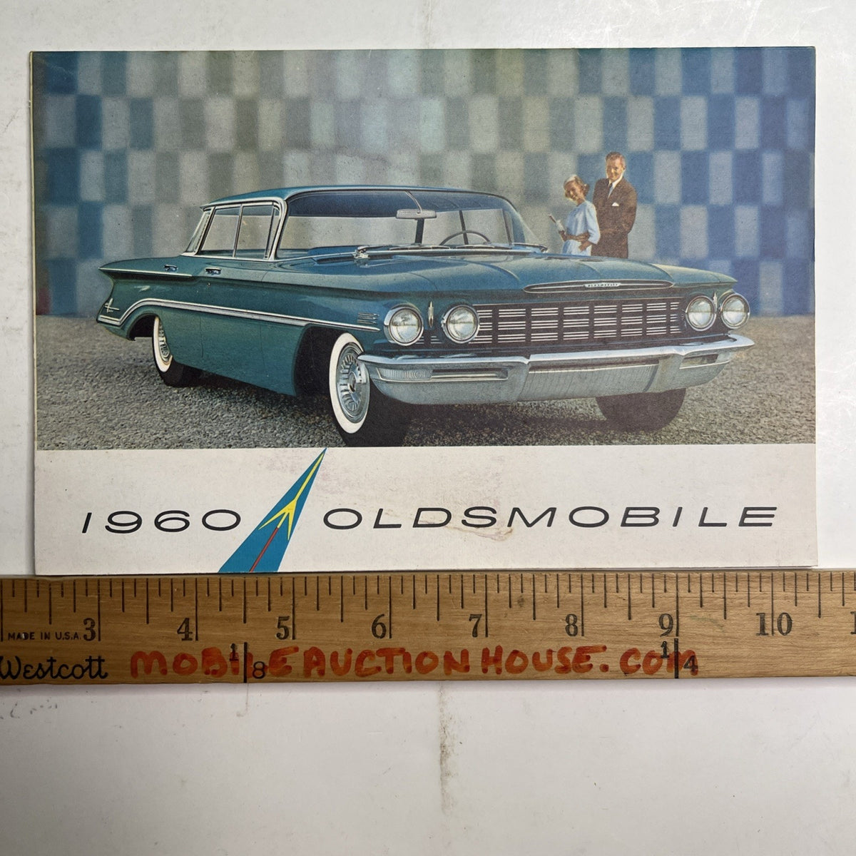 1960 Oldsmobile 98 88 Small Sales Brochure Poster Full Color