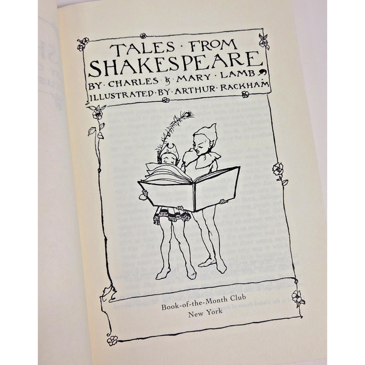 Tales from Shakespeare - Charles Lamb Arthur Rackham Illustrated Ed. 1995 HC/DJ