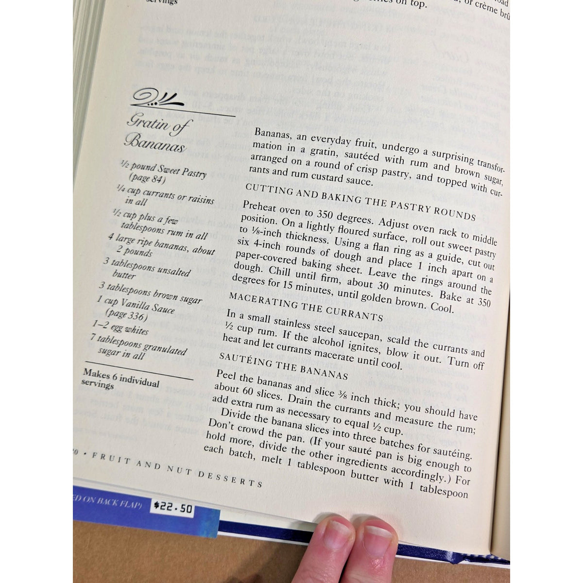 Nancy Silverton's Desserts 1st Ed 1986 Hardcover Dust Jacket Vintage Cookbook
