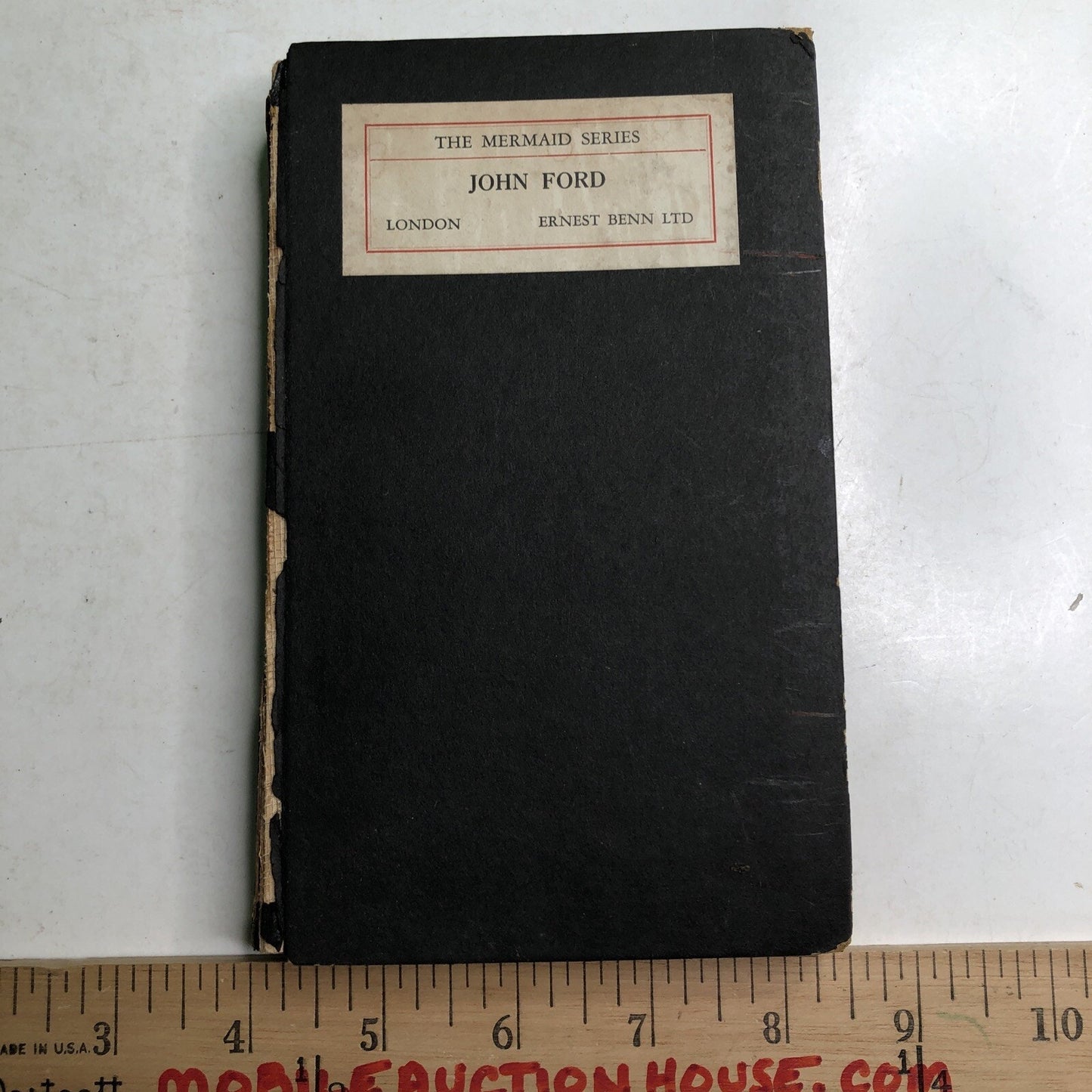 The Mermaid Series John Ford ca1900 HC Edited Havelock Ellis Front Cover Damage