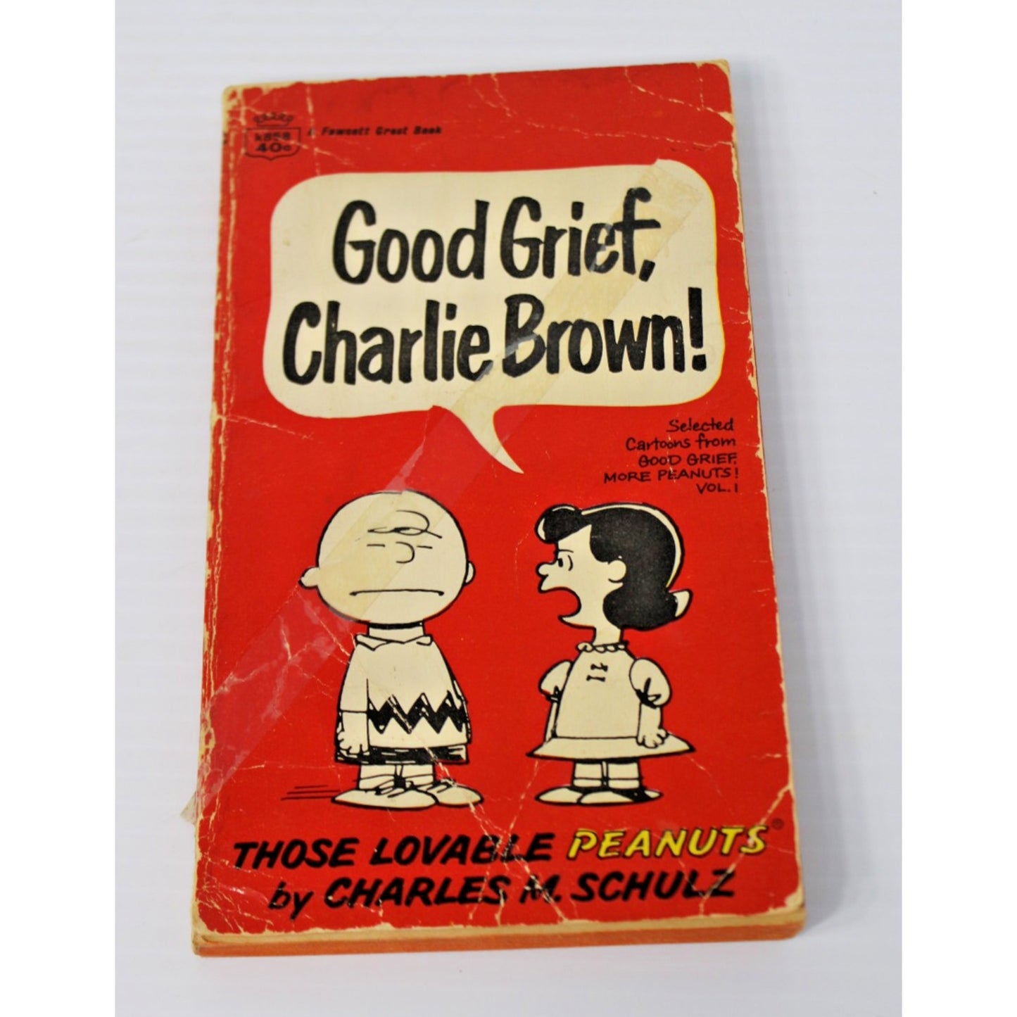 Vintage 1960s Peanuts Comics "Good Grief, Charlie Brown!" by Charles Shulz