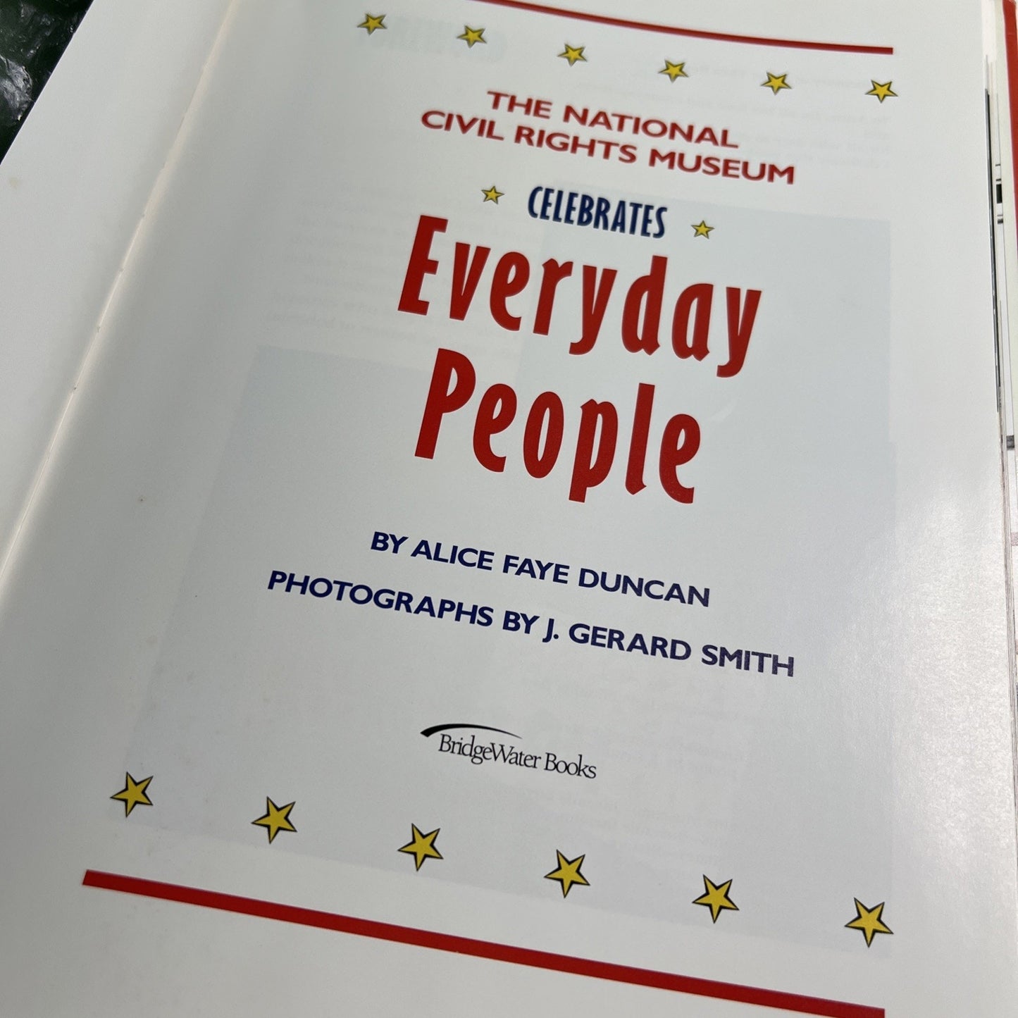 Vtg National Civil Rights Museum Celebrates Everyday People 1995 HC DJ Duncan