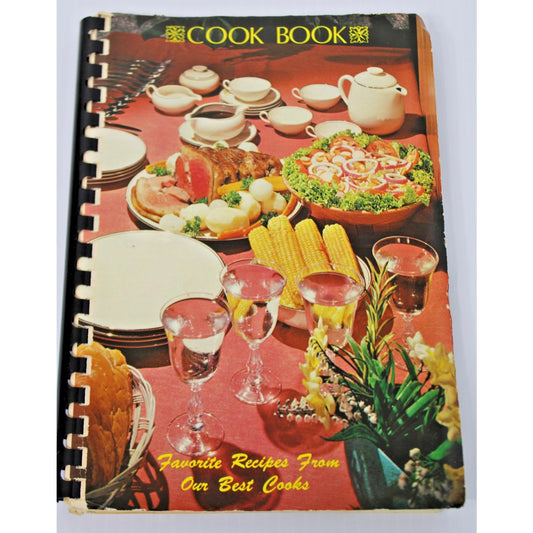 1975 Elmore Co. Alabama Homemakers Club "A Book Of Favorite Recipes" Cookbook