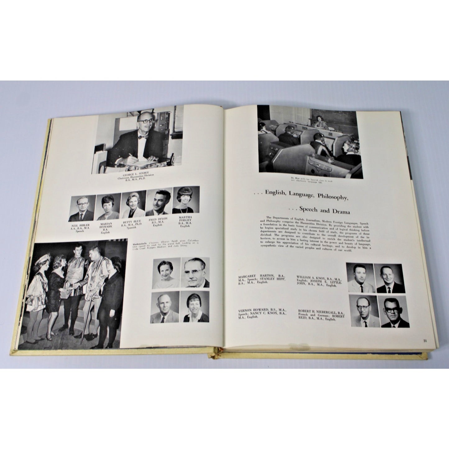 1964-65 Mulerider Southern State College Yearbook Magnolia, Arkansas AR