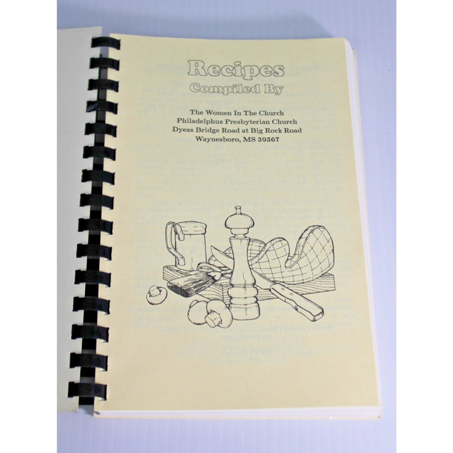 Favorite Recipes of Philadelphus Presbyterian Church of Waynesboro, Mississippi