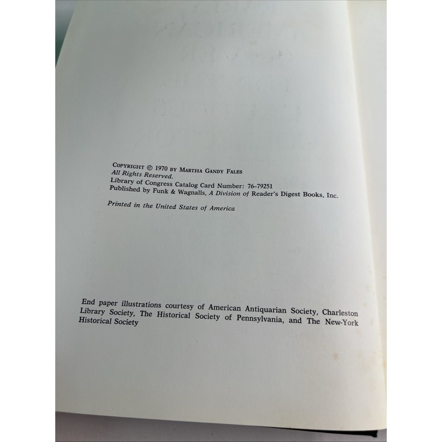 Vtg Early American Silver for the Cautious Collector by Martha Gandy Fales 1970