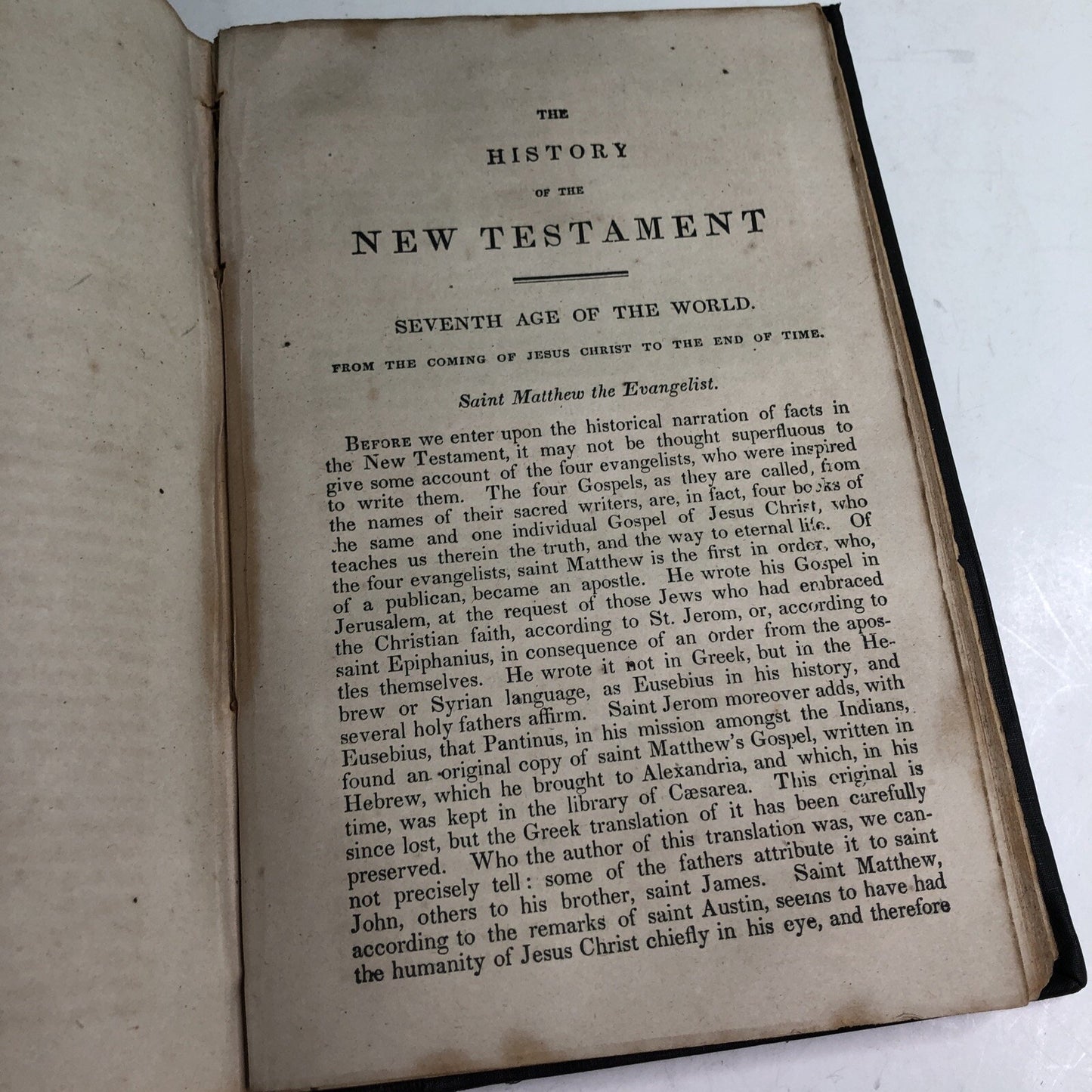 The History Of The Old And New Testament J. Reeve 7th Edition 1784 Original Pub.