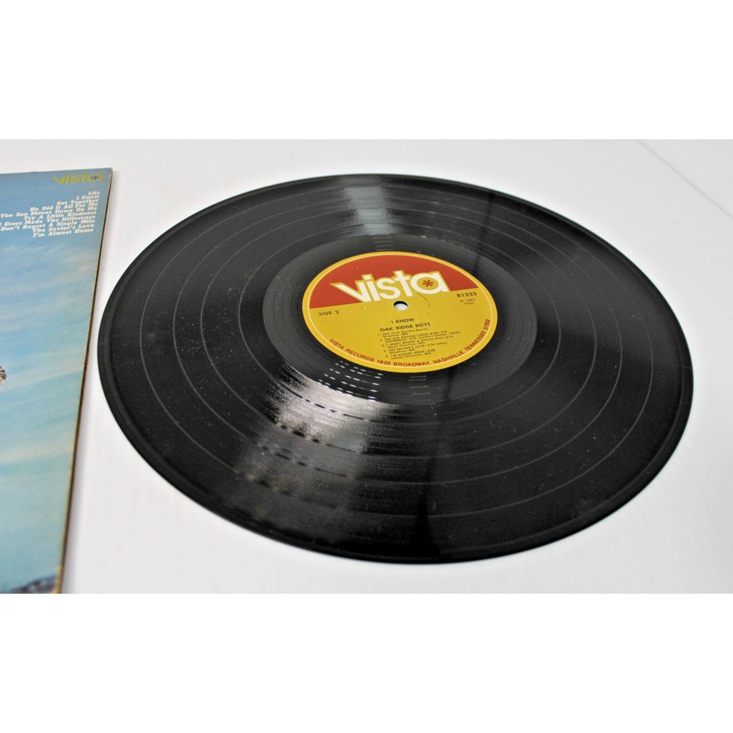 2 Oak Ridge Boys Albums: I Know & Jesus Christ, What A Man! Gospel/ Christian NM