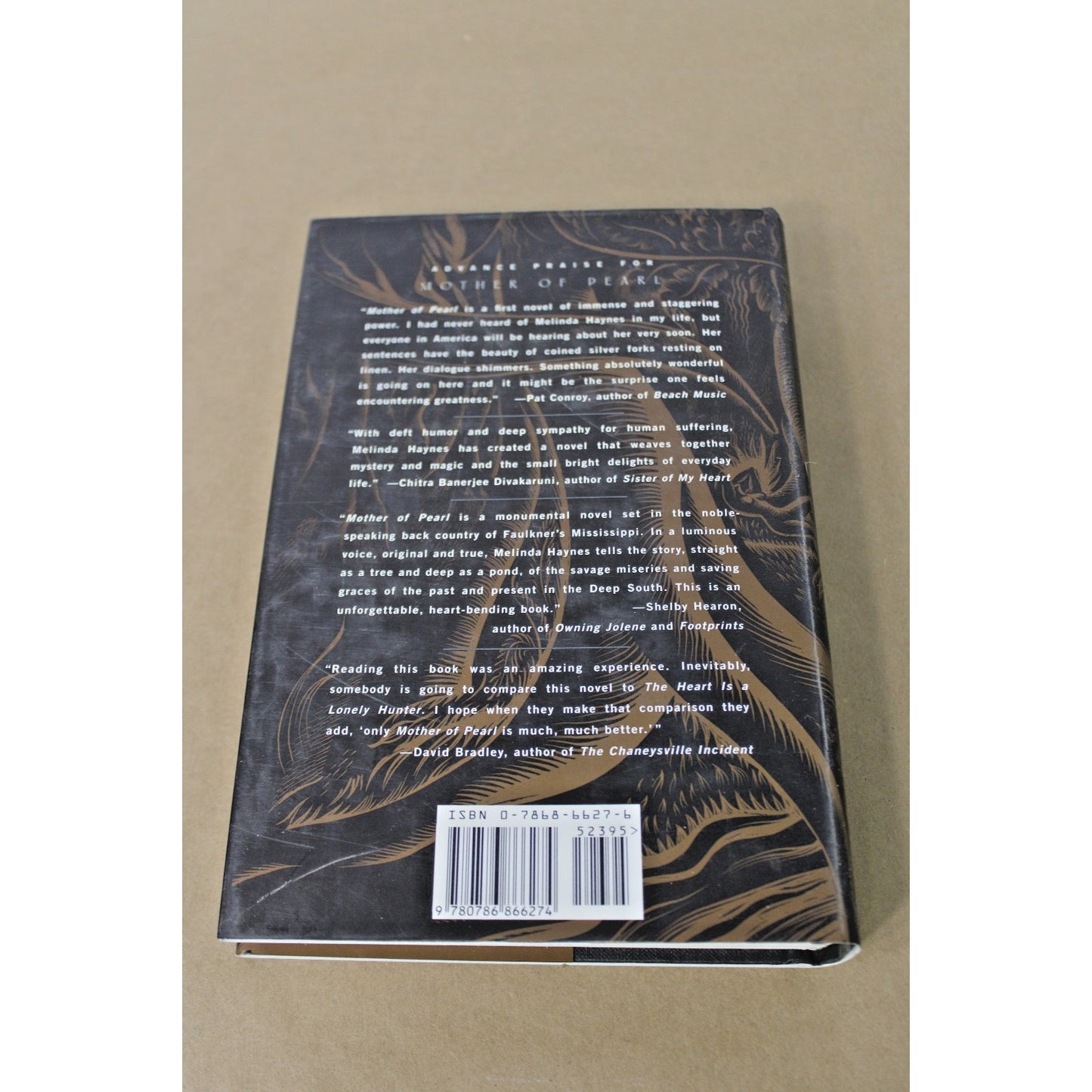 Author signed "Mother Of Pearl" by Melinda Haynes, 1999 First Edition, HC/ DJ