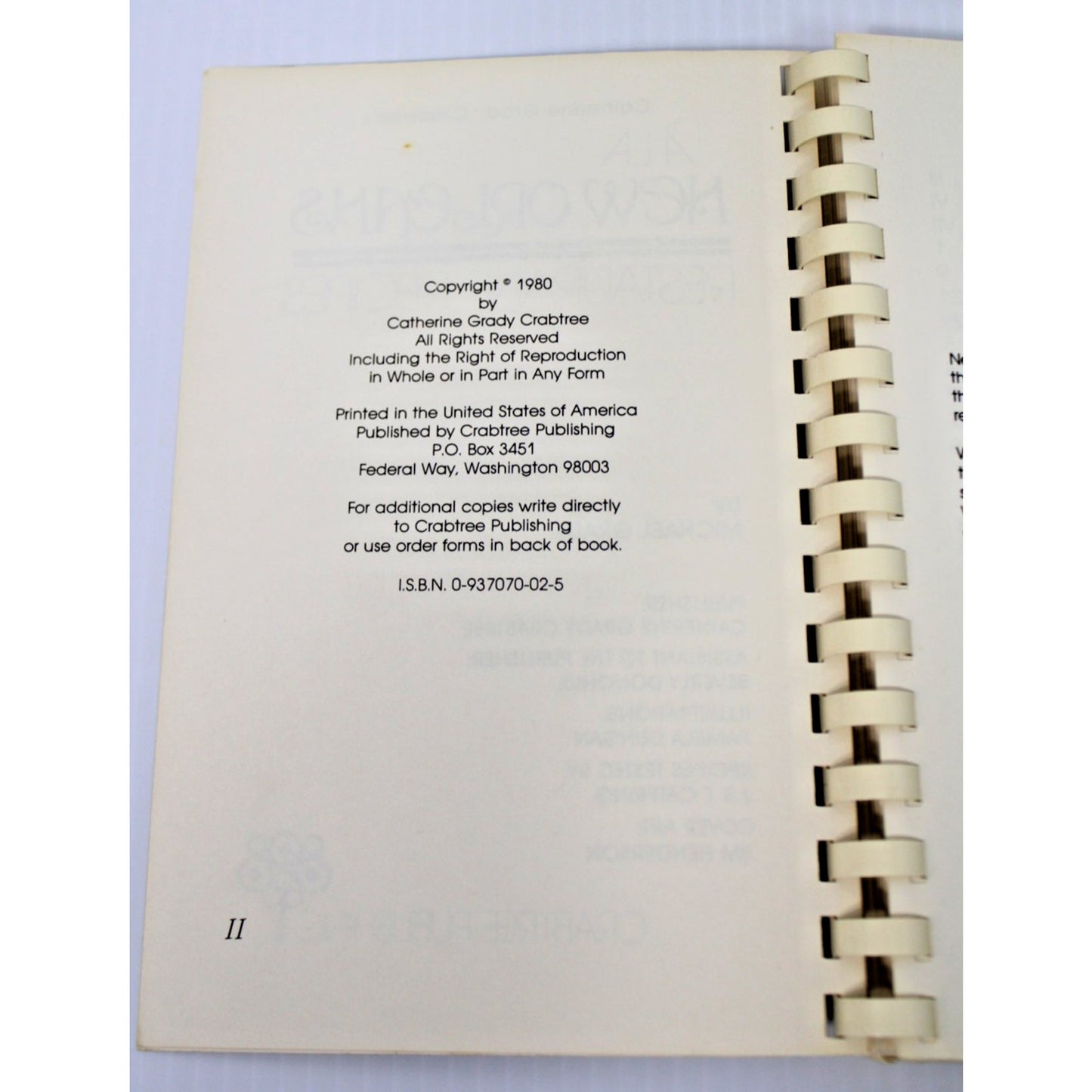 Vintage "A La New Orleans: Restaurant Recipes"- Michael Grady, 1980 Spiral Bound