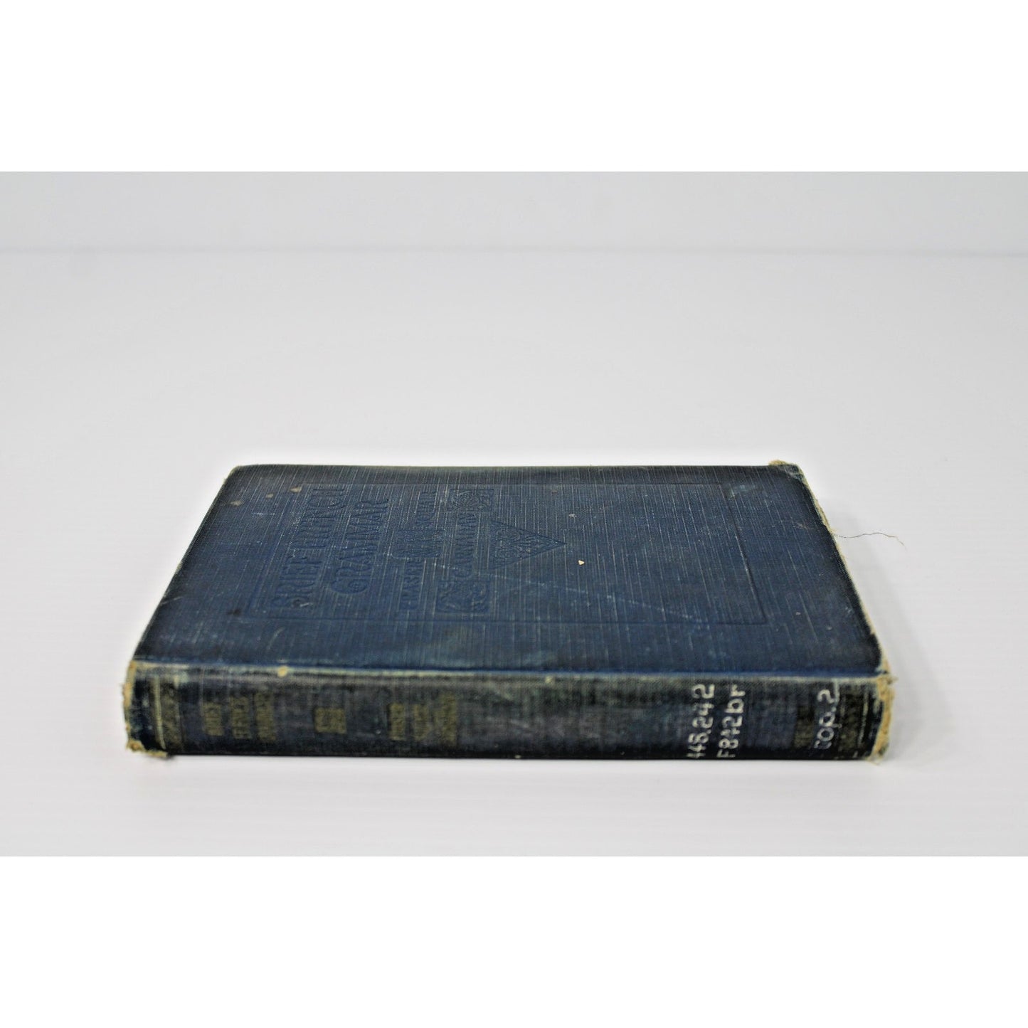 1931 Mobile AL Spring Hill College Retired Library- Heath's Brief French Grammar