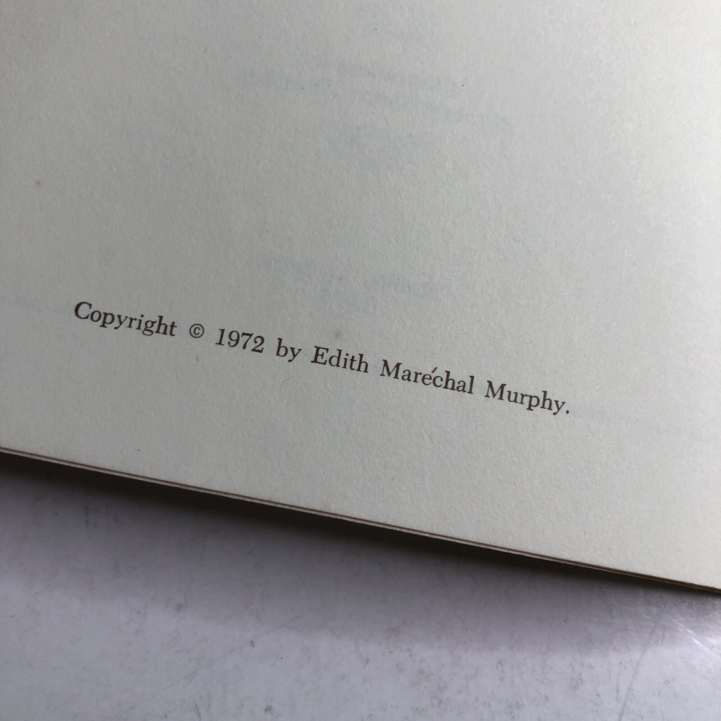 An Autobiography By Edith Maréchal Murphy Mobile Alabama AL 1972 PB SIGNED