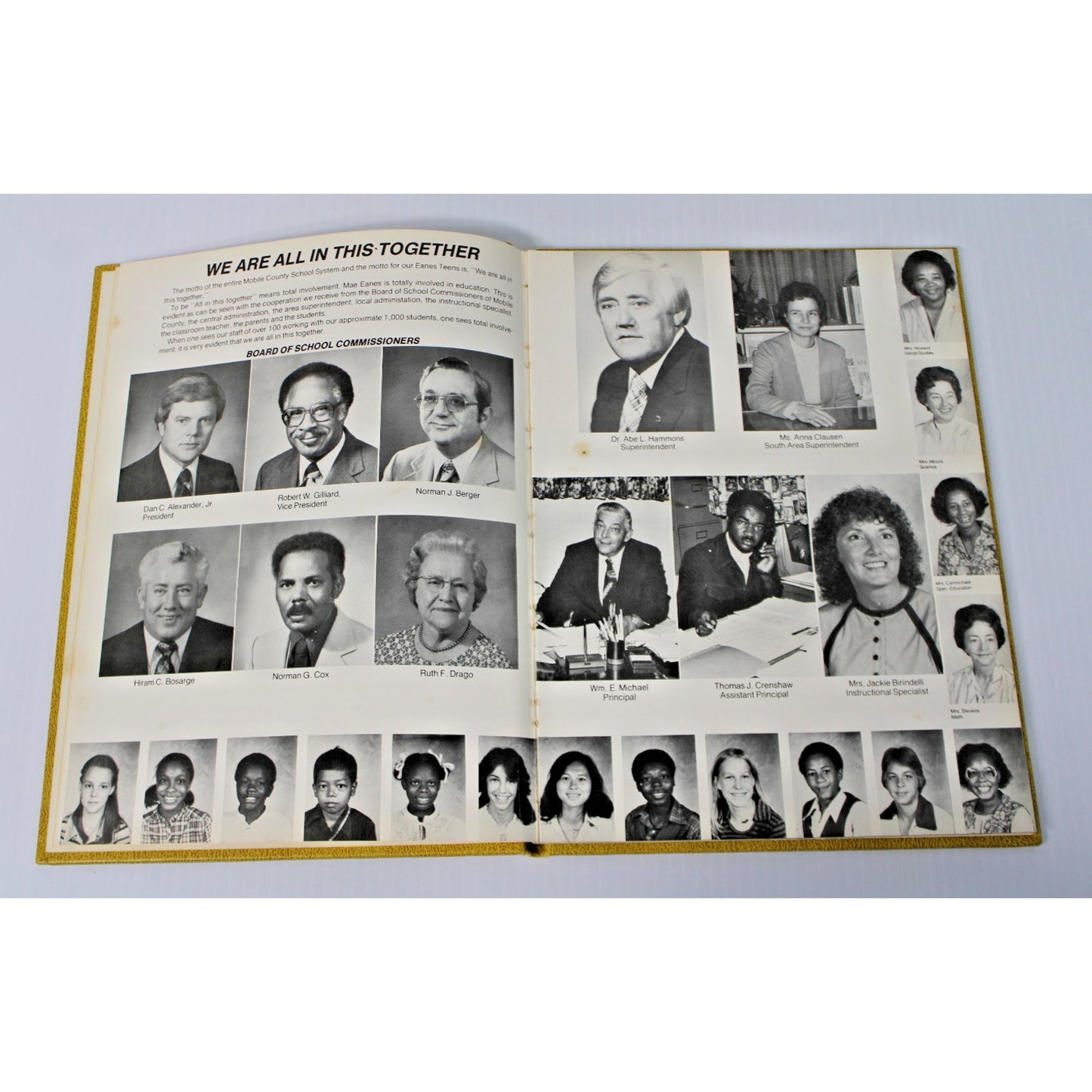 1979-80 Eanes-Teens Mobile, Alabama AL Middle School Yearbook