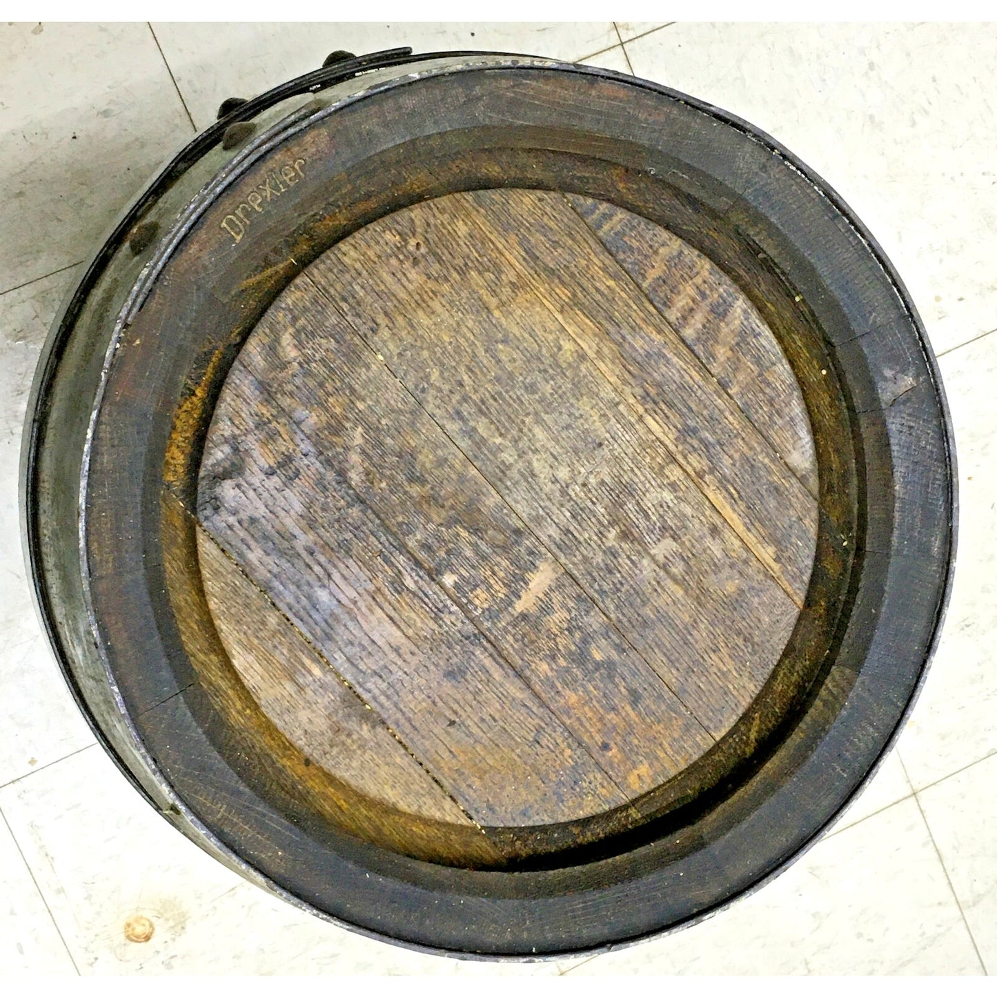 Vintage German Lowenbrau Hand Painted Wooden Beer Barrel- Munich, Germany