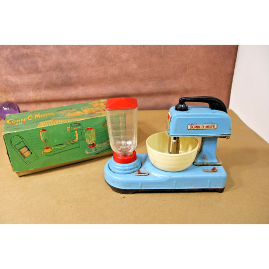 Vintage Daiya Japan Battery Operated Combi-O-Mixers 2•in•1 Toy Original Box
