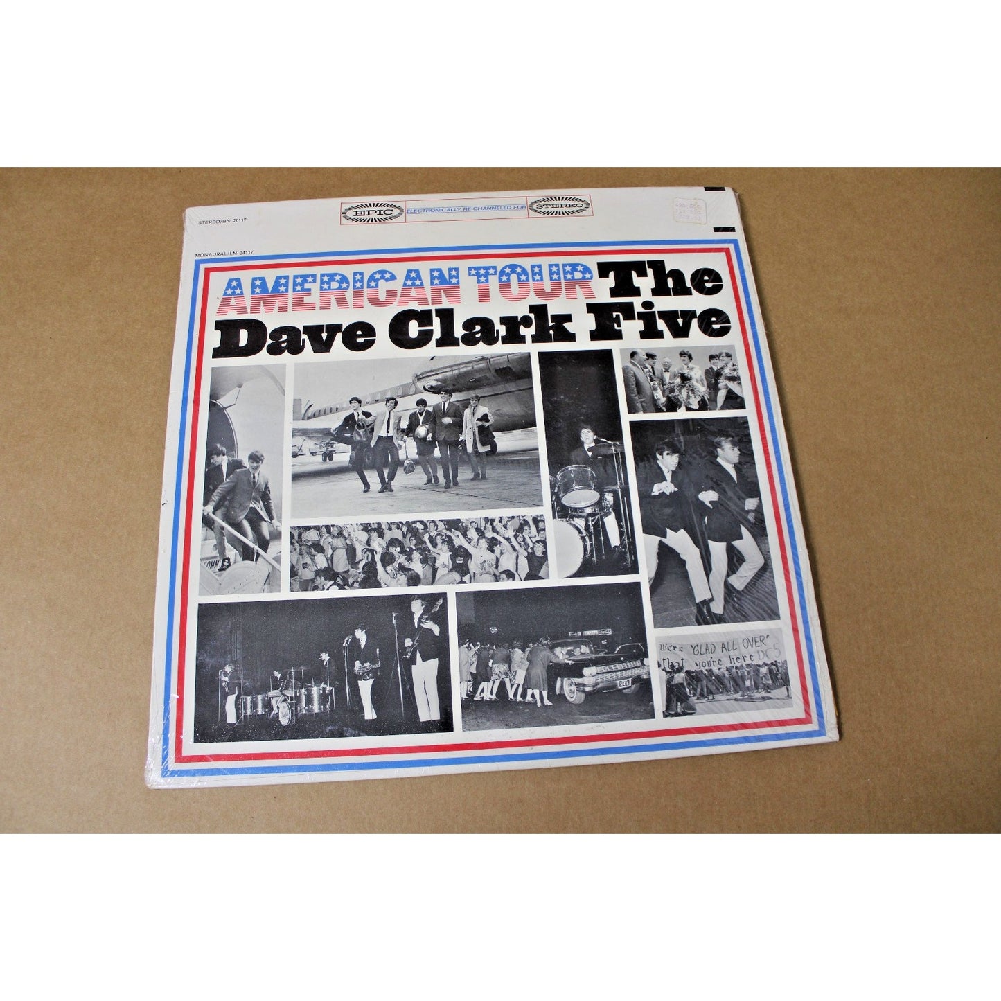 THE DAVE CLARK FIVE 1964 American Tour Vinyl Stereo LP (EPIC BN 26117)