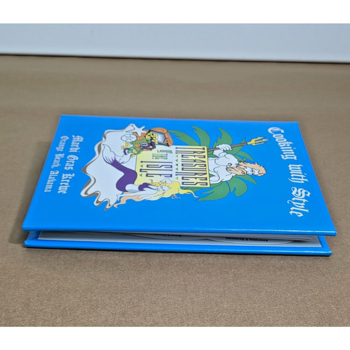 2008 Treasures of the Isle Mardi Gras Cookbook - Orange Beach AL Coastal Recipes