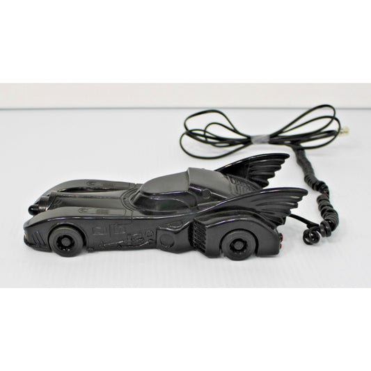 Vintage Batman Phone Batmobile DC Comics Columbia 1989 Landline Telephone 80s