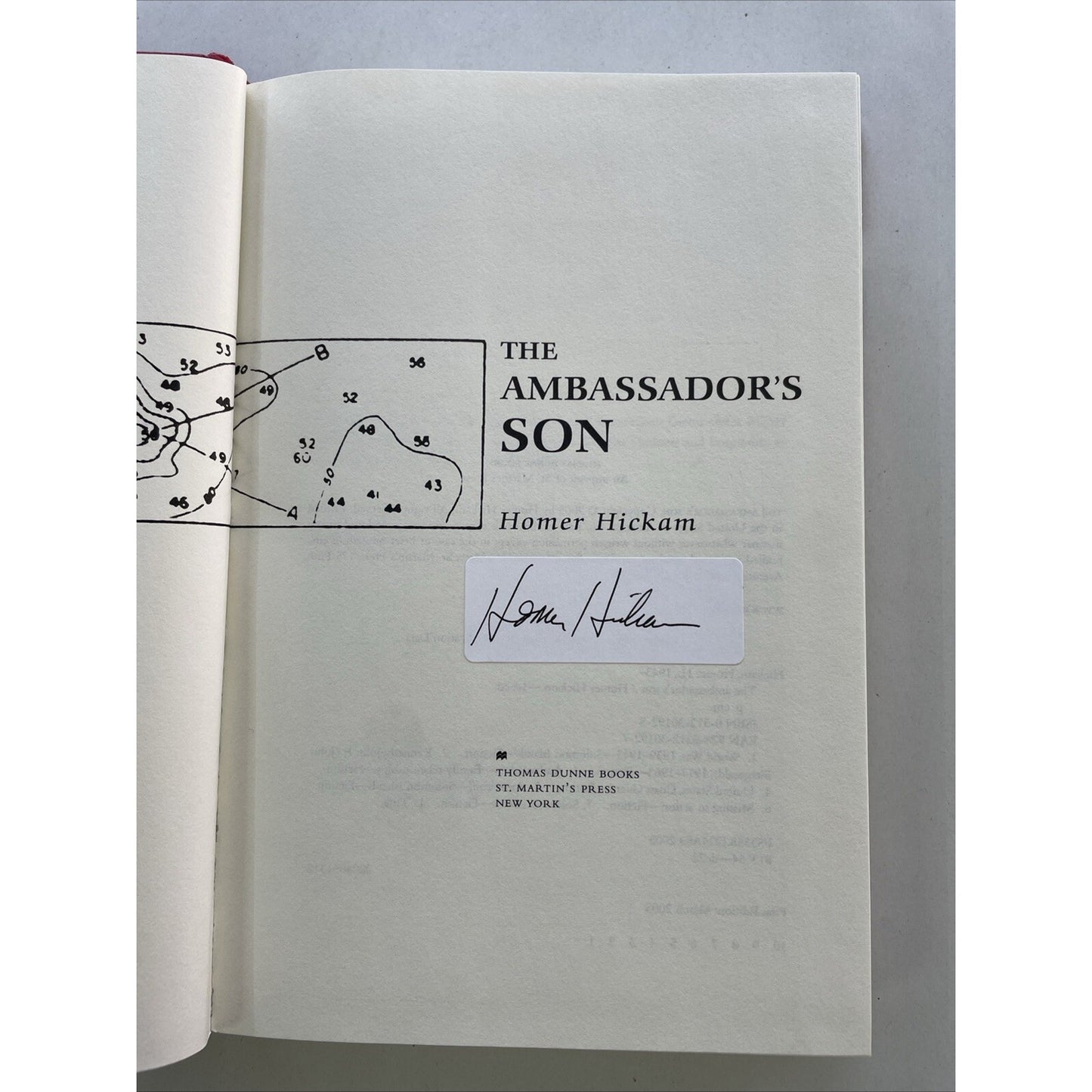 The Ambassador's Son by Homer H. Hickam Jr. (2005, Hardcover) SIGNED BY AUTHOR