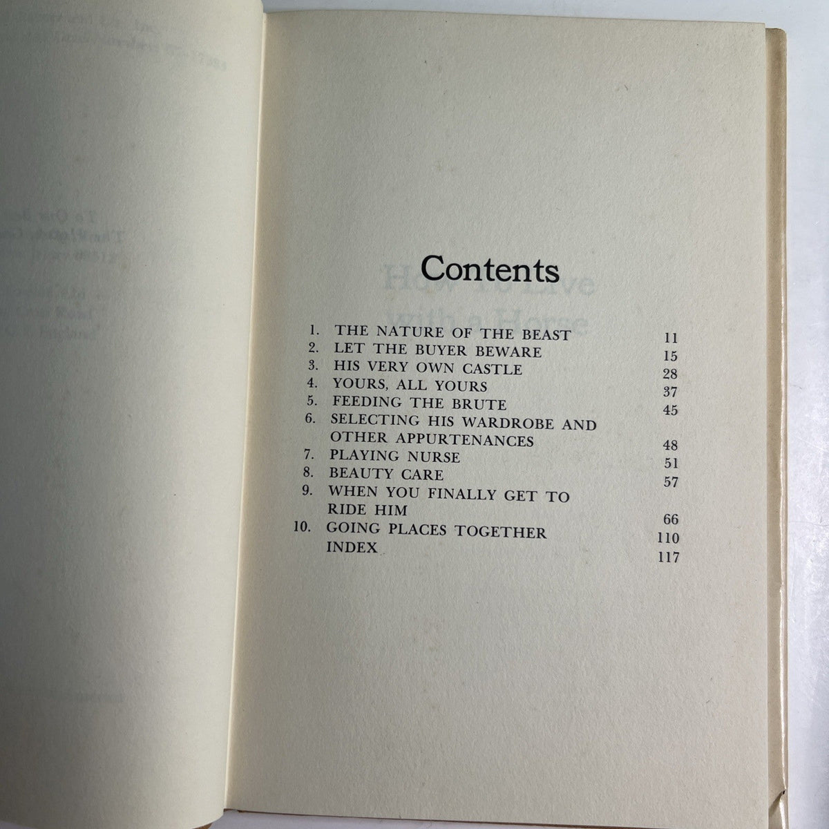 Lot of 2 HC/DJ 1967 How To Live With A Horse & Modern Show Jumping