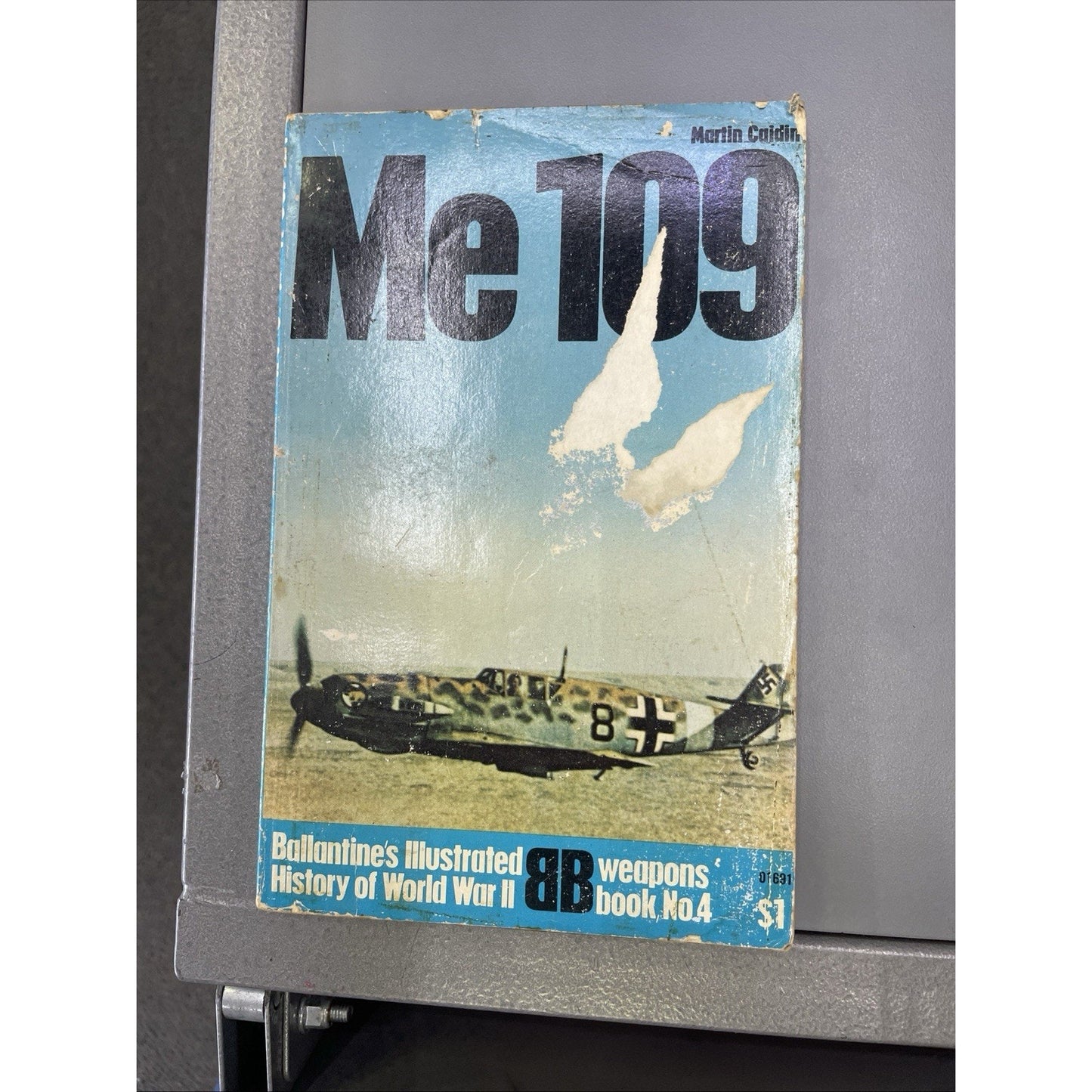 Me 109 Martin Caidin Ballantine's Illustrated History WW2 Weapons Book #4 1968