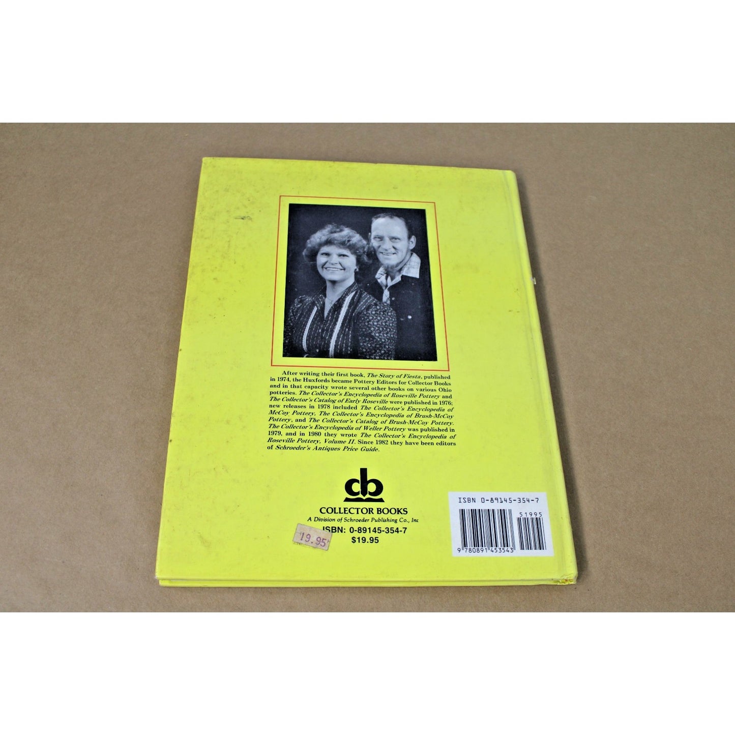 Collector's Encyclopedia FIESTA 6th Edition REV by Bob & Sharon Huxford Harcover