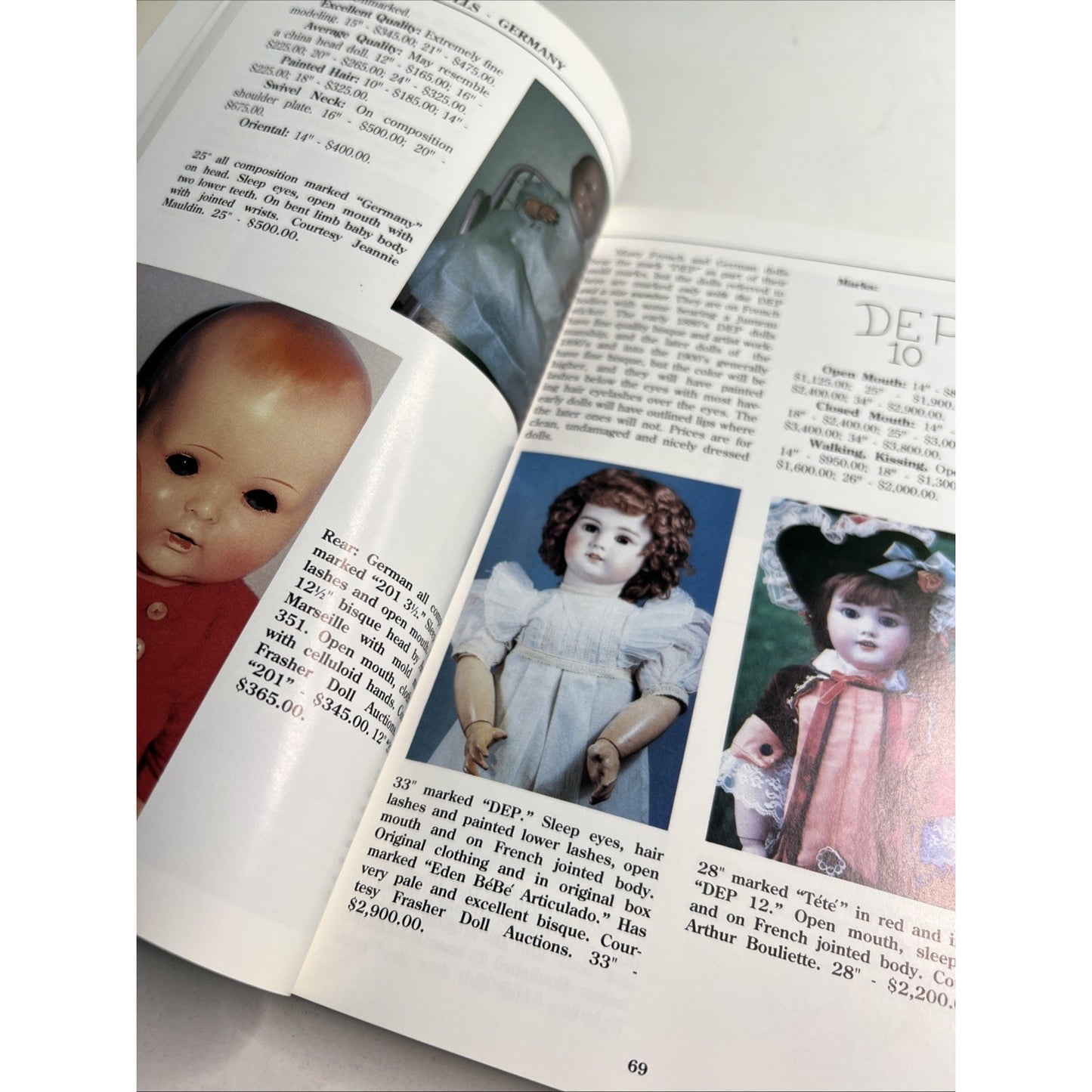 Patricia Smith's DOLL VALUES Antique To Modern 1990 PB Illustrated AUTHOR SIGNED