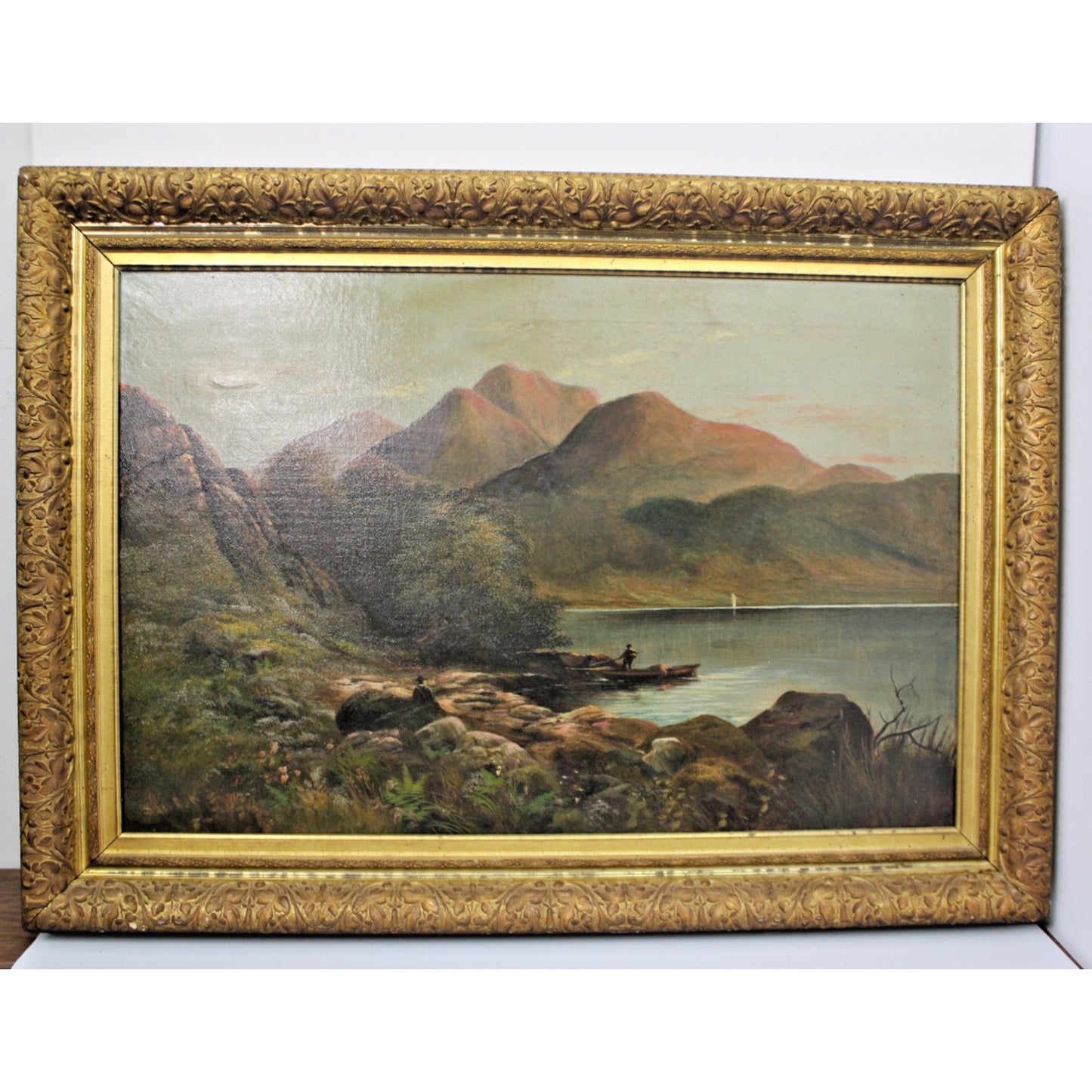 "Mississippi Valley" 19th Century Landscape Oil Painting- Henry Thomas Dawson