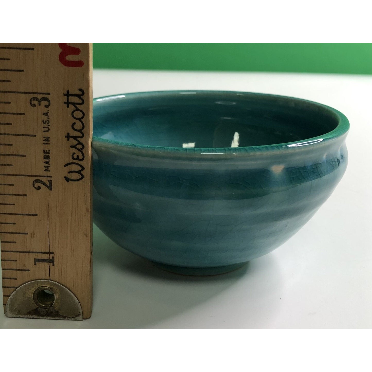 Vintage UNIVERSITY OF MISSISSIPPI BOWL Blue Hues 4.5” Diameter