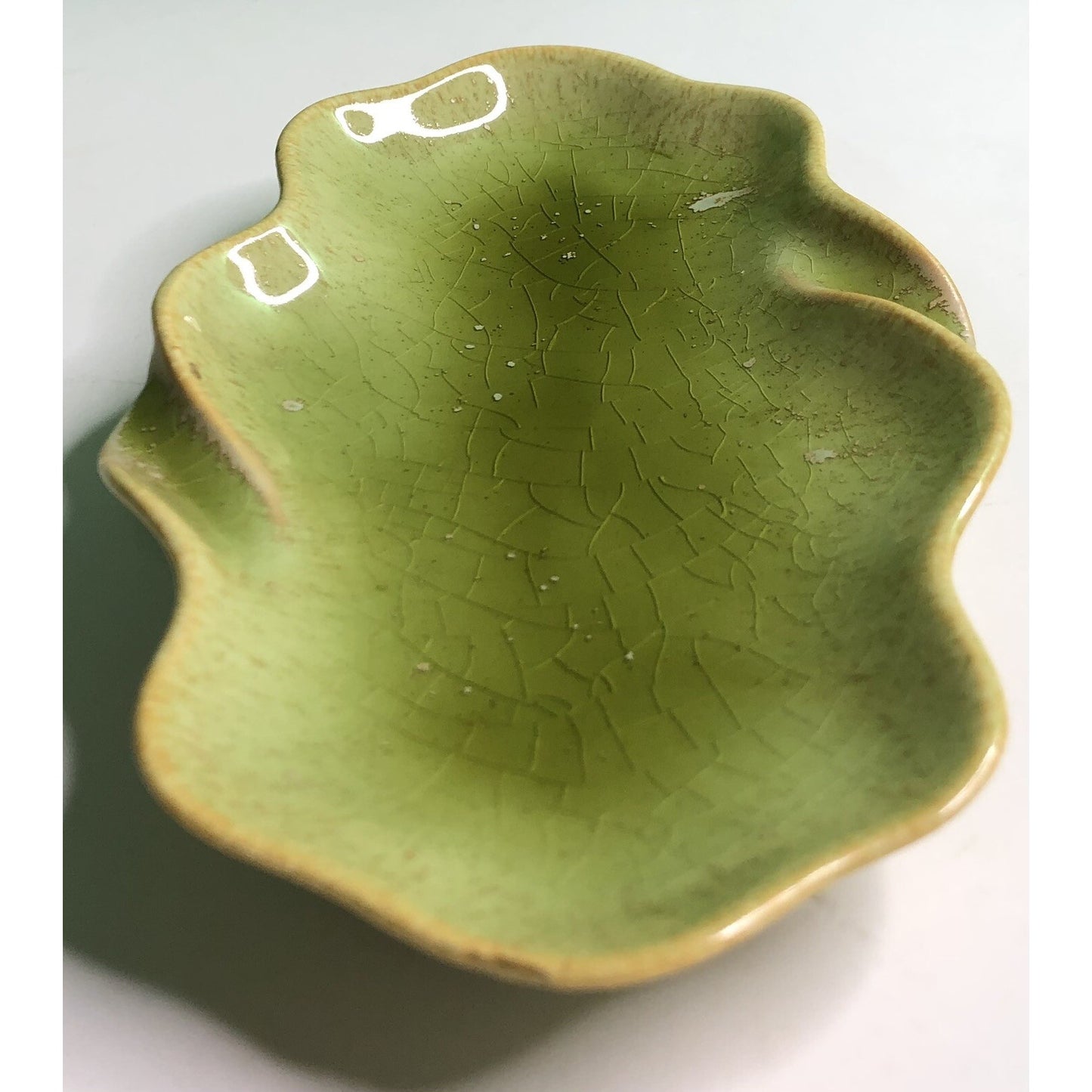Rare Vintage Pinewood Pottery ASHTRAY TRINKET TRAY By EDITH HARWELL Fairhope AL