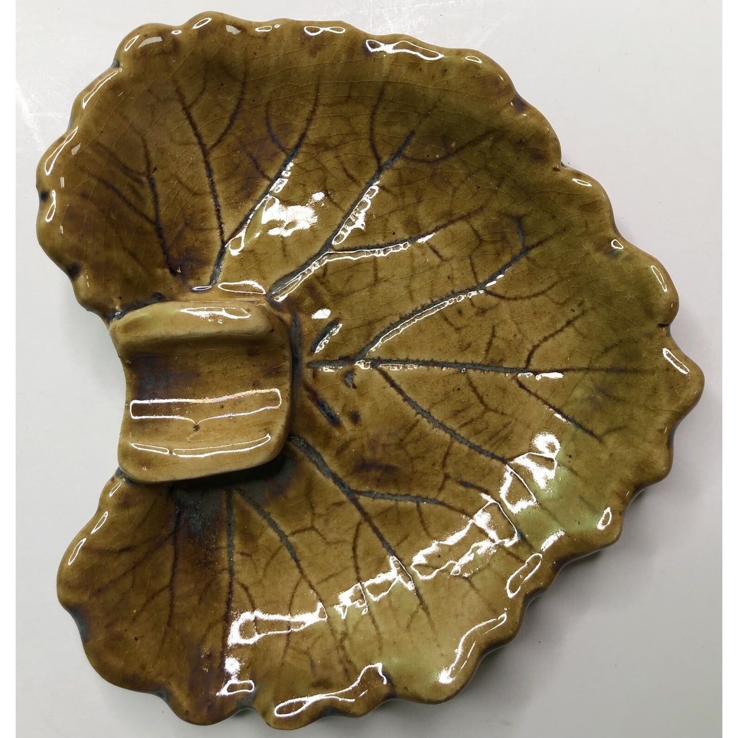 Rare Vintage Pinewood Pottery ASHTRAY TRINKET TRAY By EDITH HARWELL Fairhope AL