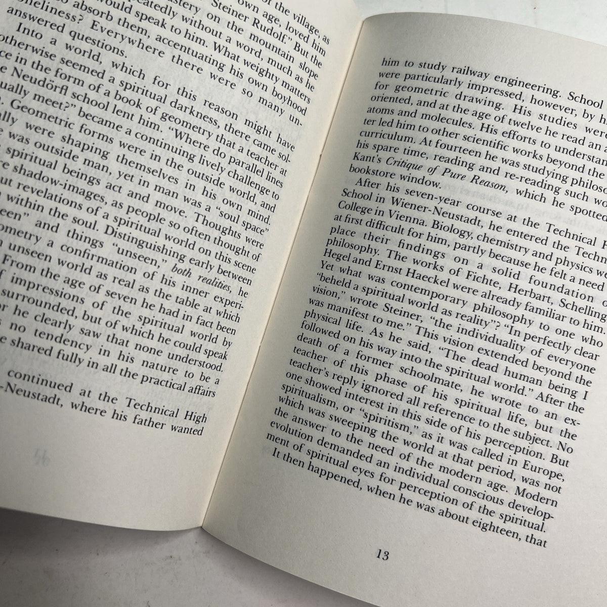 Rudolf Steiner and Anthroposophy 1967/1977 Third Printing By Floyd McKnight