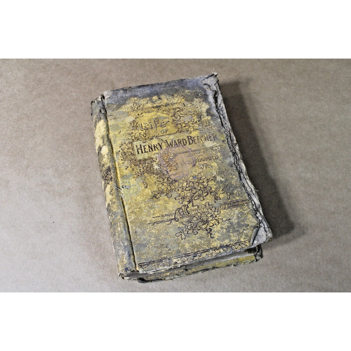 Life of Henry Ward Beecher by Joseph Howard Jr. Illustrated 1887 1st Edition