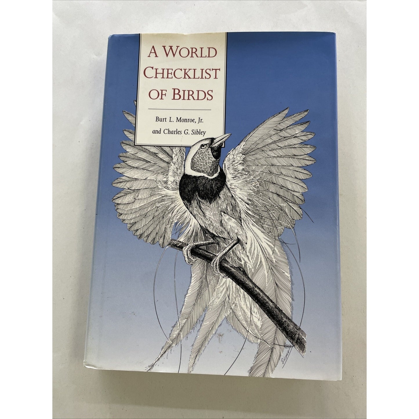 A World Checklist of Birds by Charles G. Sibley and Burt L. Monroe Jr. 1993