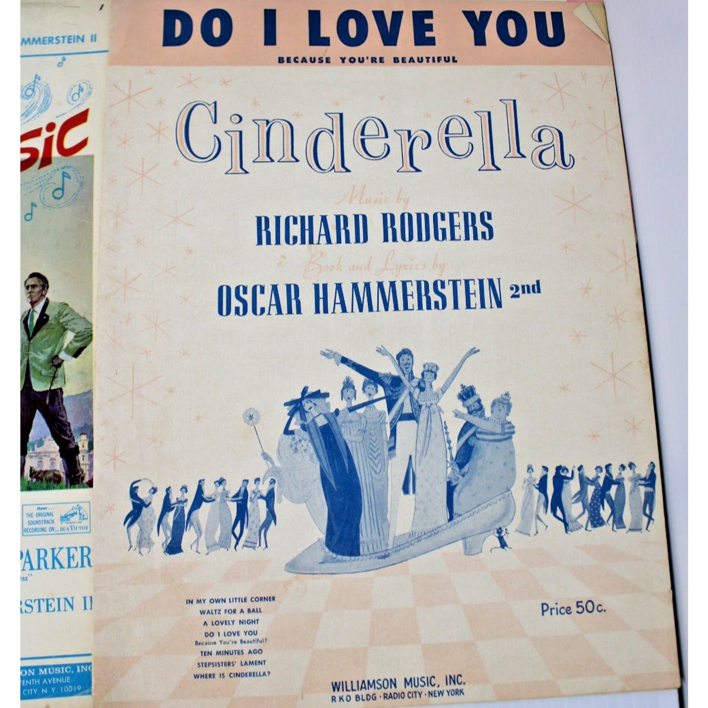 12 Pc Vintage Sheet Music: Lerner & Loewe, Rodgers & Hammerstein