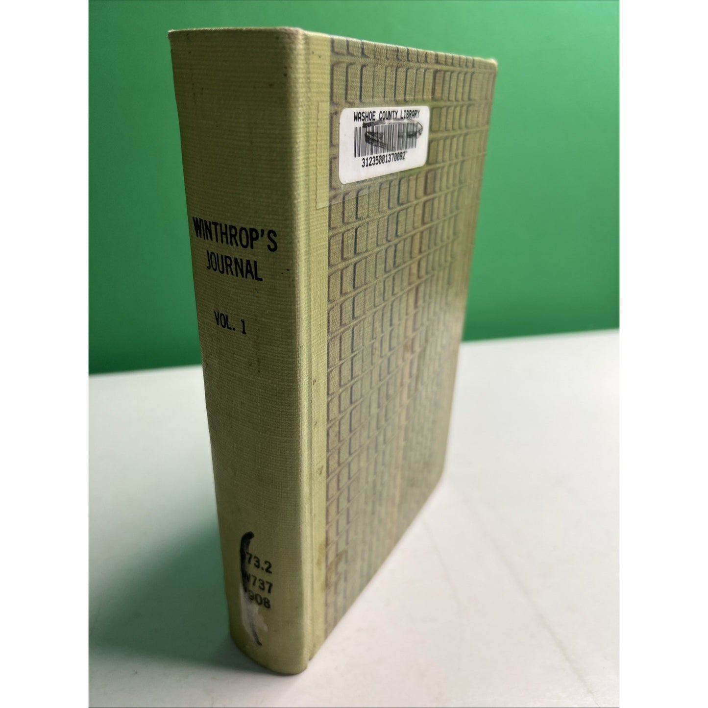 Winthrop’s Journal History of New England 1630-1649 by Hosmer Vol 1 1908