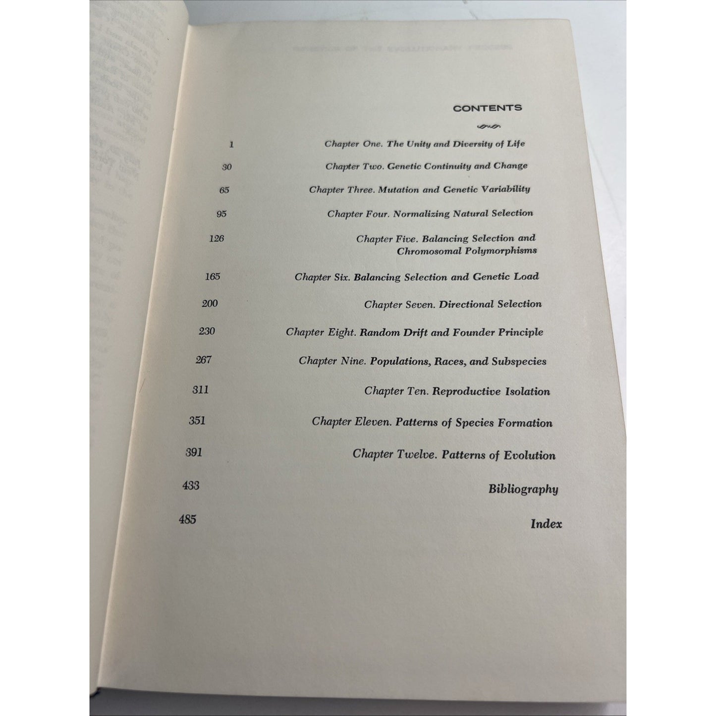 GENETICS OF THE EVOLUTIONARY PROCESS By Theodosius Dobzhansky 1970 Hardcover