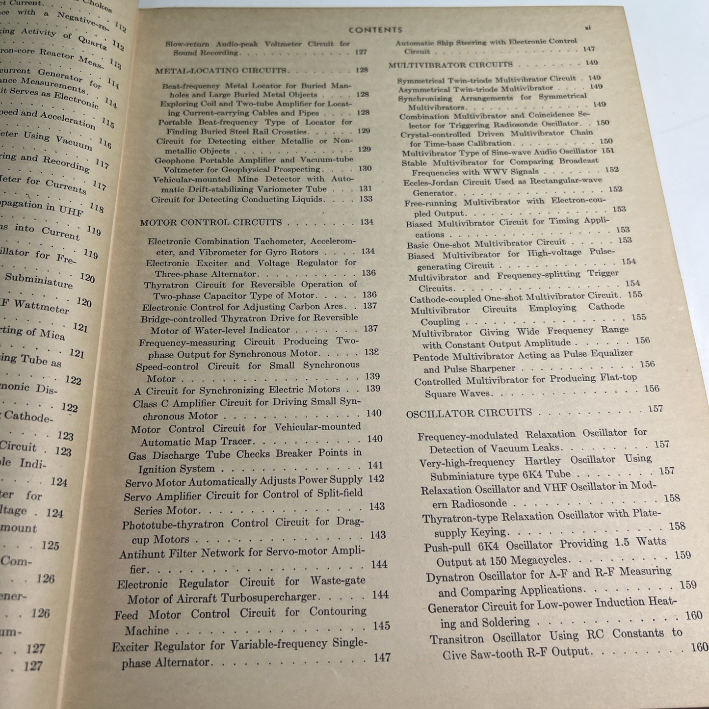 Vintage Handbook of Industrial Electronic Circuits Marcus & Zeluff 1948 1st Ed