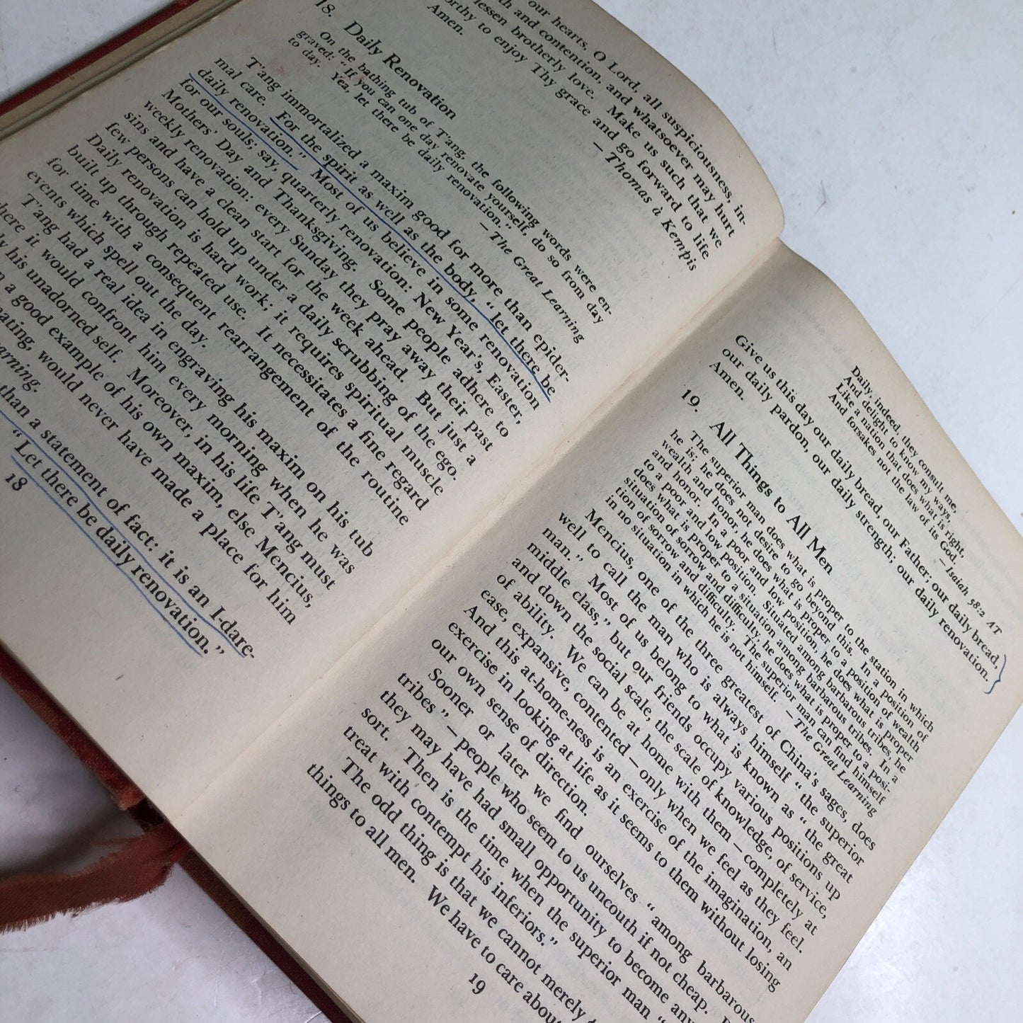 Every Day A Prayer Margueritte Harmon Bro Vintage 1943 HC Christian Devotional