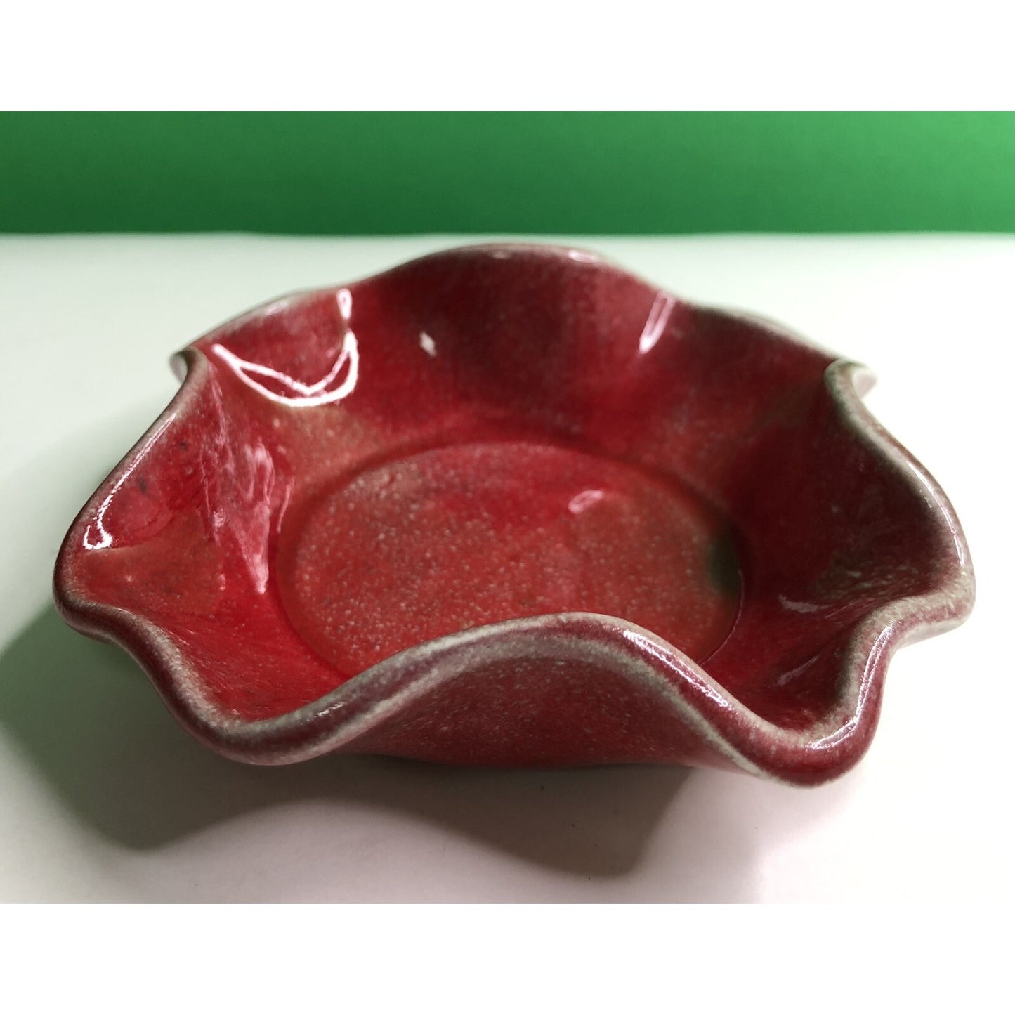 1960 Pinewood Pottery ASH or TRINKET TRAY By EDITH HARWELL Fairhope AL Alabama
