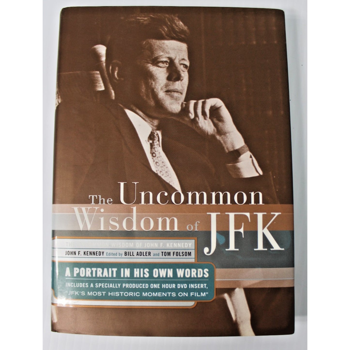 John F. Kennedy 3 Books + DVD: Uncommon Wisdom, Complete Biography, My 12 Years