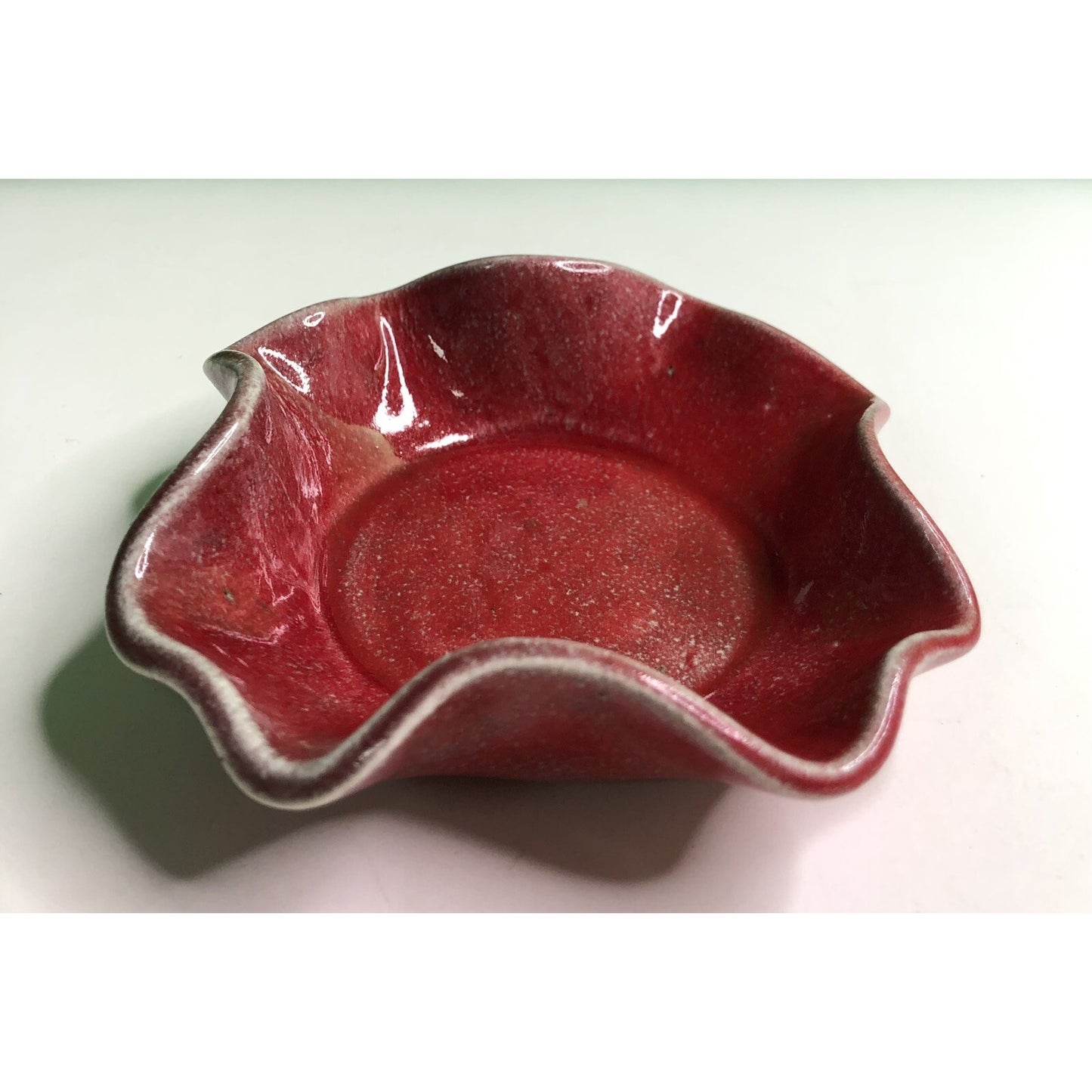 1960 Pinewood Pottery ASH or TRINKET TRAY By EDITH HARWELL Fairhope AL Alabama