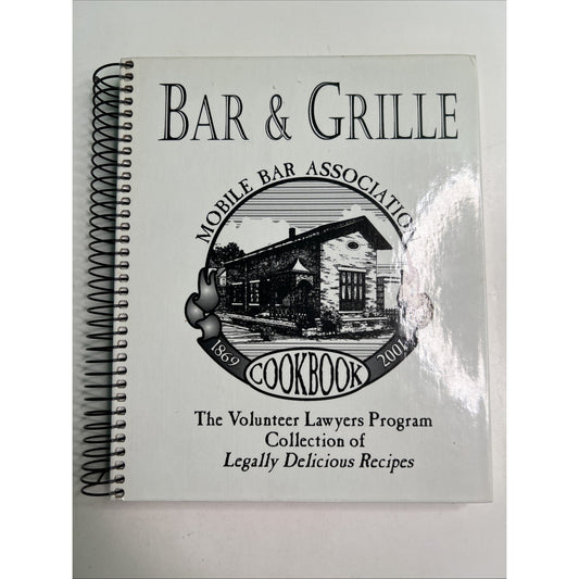 2001 Cookbook Mobile AL Bar Association Volunteer Lawyers Program Recipes